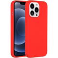 Accezz Liquid Silicone Backcover iPhone 13 Pro - Rood