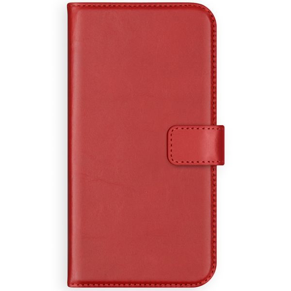 Selencia Echt Lederen Bookcase iPhone SE / 5 / 5s - Rood