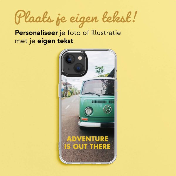 Ontwerp je eigen MagSafe Clear Case  Apple iPhone 13 - Transparant