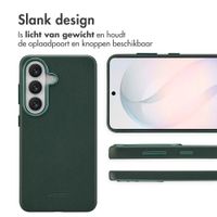 Accezz MagSafe Leather Backcover Samsung Galaxy S26 - Cedar Green