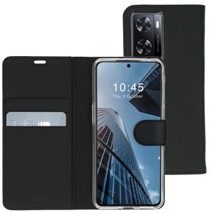 Accezz Wallet Softcase Bookcase Oppo A57(s) - Zwart