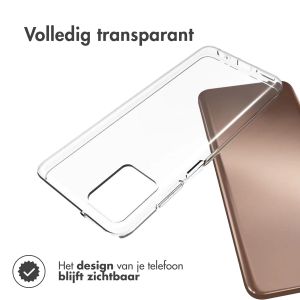 Accezz Clear Backcover Motorola Moto G32 - Transparant