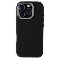 Accezz Mesh Backcover met MagSafe Apple iPhone 16 Pro - Zwart