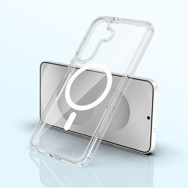 Accezz Xtreme Impact Backcover met MagSafe Samsung Galaxy S25 FE - Transparant