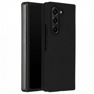 Accezz Liquid Silicone Backcover Samsung Galaxy Z Fold 5 - Zwart