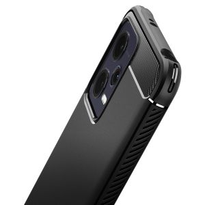 Spigen Rugged Armor Backcover Xiaomi Redmi Note 12 - Zwart