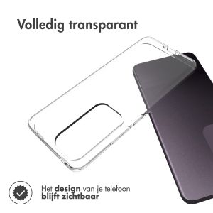 Accezz Clear Backcover Oppo Reno 12 - Transparant