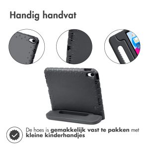 Accezz Kidsproof Backcover met handvat iPad 10 (2022) 10.9 inch - Zwart