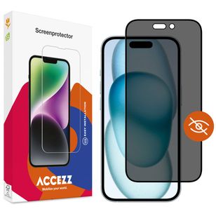 Accezz Gehard Glas Privacy Screenprotector Apple iPhone 14 Pro Max / 15 Plus / 16 Plus