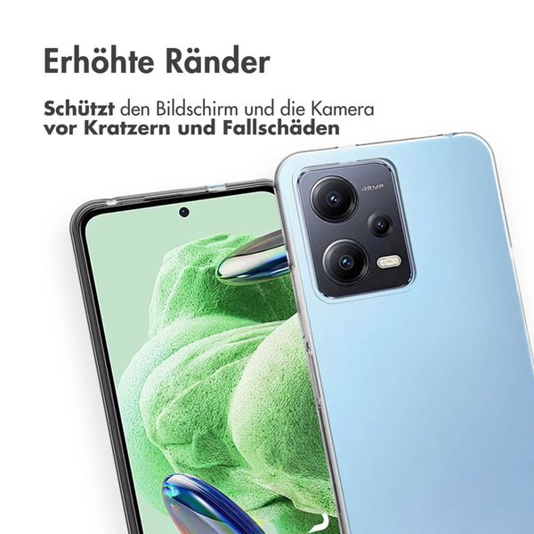 Accezz Clear Backcover Xiaomi Redmi Note 12 (4G) - Transparant