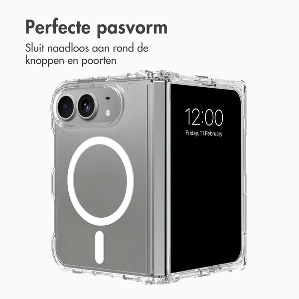 Accezz Xtreme Impact Backcover met MagSafe Apple iPhone Ultra - Transparant