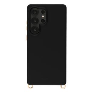 Selencia Rivièra MagSafe Backcover met afneembare haakjes Samsung Galaxy S25 Ultra - Velvet Black