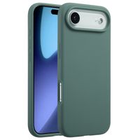Accezz Liquid Silicone Backcover met MagSafe Apple iPhone 17 Air - Dark Green