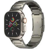 Accezz Mat Titanium bandje Apple Watch Series 1 t/m 11 / SE / Ultra (44/45/46/49 mm) - Titanium