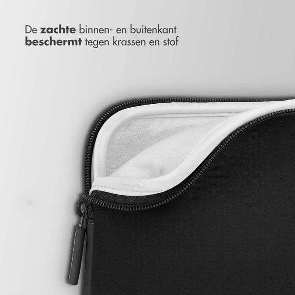 Accezz Laptop hoes 17 inch - Laptopsleeve - Zwart