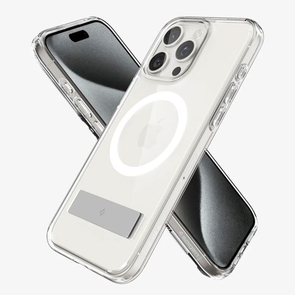 Spigen Ultra Hybrid S MagSafe iPhone 15 Pro Max - Transparent