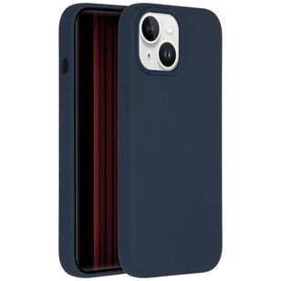 Accezz Liquid Silicone Backcover iPhone 15 - Donkerblauw