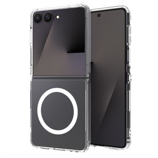 Accezz Xtreme Impact Backcover met MagSafe Samsung Galaxy Z Flip 7 - Transparant