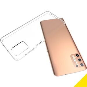 Accezz Clear Backcover Motorola Moto G9 Plus - Transparant