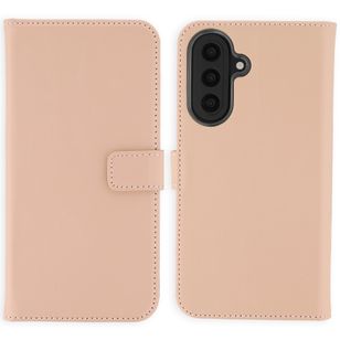 Selencia Echt Leren Bookcase Samsung Galaxy A57 (5G) - Lichtroze