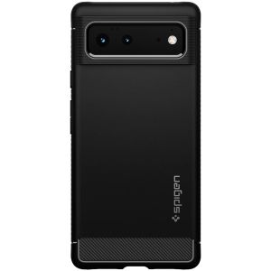 Spigen Rugged Armor Backcover Google Pixel 6 - Zwart