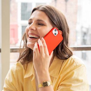 Accezz Liquid Silicone Backcover Samsung Galaxy A54 (5G) - Rood