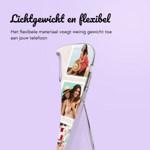 Gepersonaliseerd hoesje met filmrol N°3 iPhone 12 (Pro) - Transparant