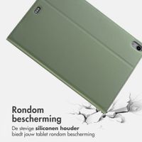 Accezz Classic Tablet Case Apple iPad Air 11 inch (2026) M4 / (2025) M3 / (2024) M2 / Air 5 (2022) / Air 4 (2020) - Groen