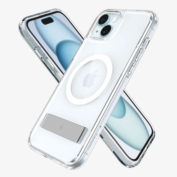 Spigen Ultra Hybrid S MagSafe iPhone 15 - Transparant