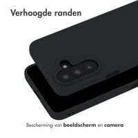 Accezz Color Backcover Samsung Galaxy A27 (5G) - Zwart