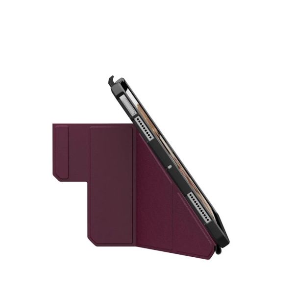 UAG Essential Armor folio case iPad Air 11 inch (2024) M2 / Air 5 (2022) / Air 4 (2020) - Bordeaux