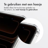 Accezz Gehard Glas Privacy Screenprotector + Applicator Apple iPhone 17 Pro Max