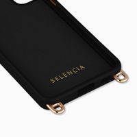 Selencia Rivièra MagSafe Backcover met afneembare haakjes Samsung Galaxy S23 - Velvet Black