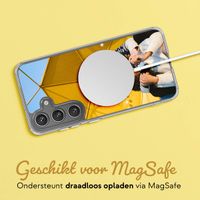 Ontwerp je eigen MagSafe Clear Case  Samsung Galaxy S25 - Transparant