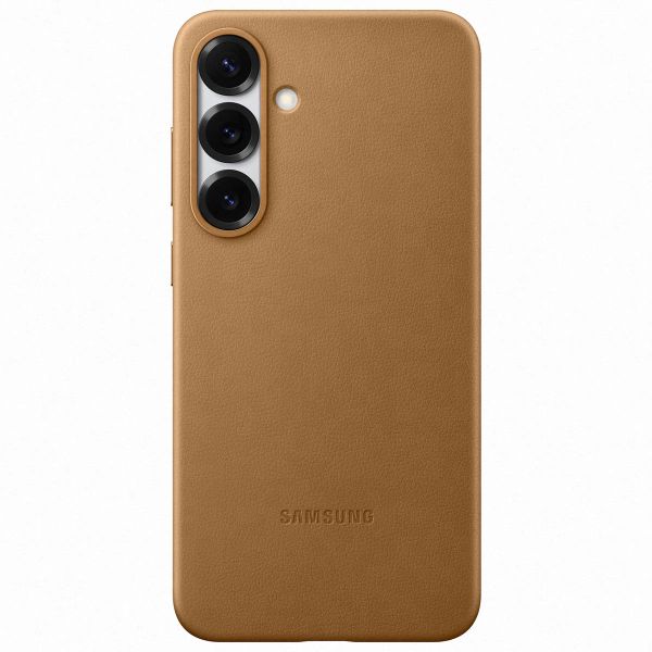 Samsung Originele KindSuit Vegan Leather Case Samsung Galaxy S25 Plus - Goud