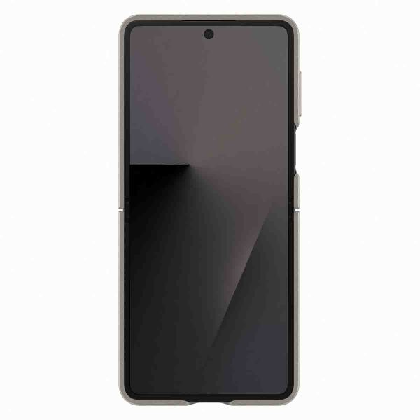 Samsung Originele KindSuit Vegan Leather Case Samsung Galaxy Z Flip 7 - Taupe
