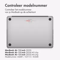 Accezz Magnetische Privacy Screenprotector Apple MacBook Air 13 inch (2022 / 2024 M3 chip / 2025 M4 chip)