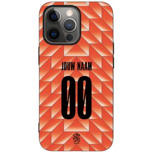 Ontwerp je eigen Nederlands Elftal Backcover Apple iPhone 13 Pro - Nederlands Elftal '88