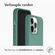 Accezz Liquid Silicone Backcover iPhone 13 Pro - Donkergroen