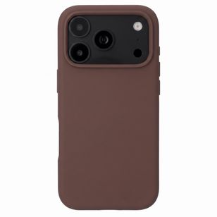 Accezz Liquid Silicone Backcover met MagSafe Apple iPhone 18 Pro / 17 Pro - New Tea Brown