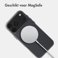 Accezz Lite Backcover met MagSafe | Fluted | Apple iPhone 18 Pro / 17 Pro - Smokey Matte