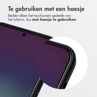 Accezz Gehard Glas Privacy Screenprotector + Applicator Samsung Galaxy A57 (5G)