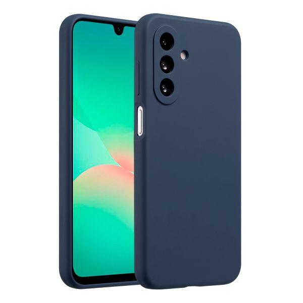 Accezz Liquid Silicone Backcover Samsung Galaxy A26 - Donkerblauw