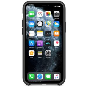 Apple Silicone Backcover iPhone 11 Pro Max - Black