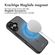 Accezz Rugged Frosted Backcover met MagSafe iPhone 16 Plus - Zwart