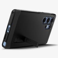 Spigen Tough Armor Backcover MagSafe Samsung Galaxy S25 Ultra - Zwart