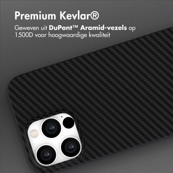 Accezz MagSafe Kevlar Backcover Apple iPhone 15 Pro Max - Black
