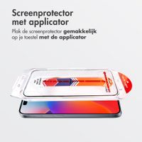 Accezz Gehard Glas Screenprotector met Applicator - 2-pack Apple iPhone 17
