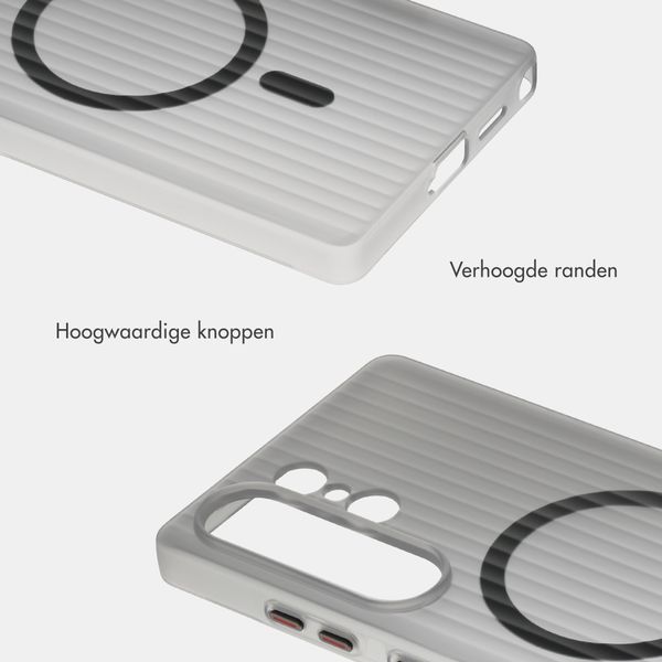 Accezz Lite Backcover met MagSafe | Fluted | Samsung Galaxy S26 Ultra - Smokey Matte