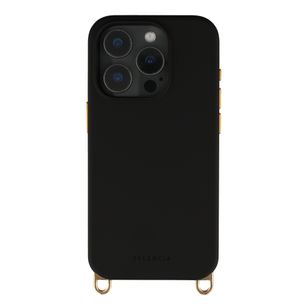 Selencia Rivièra MagSafe Backcover met afneembare haakjes Apple iPhone 15 Pro - Velvet Black